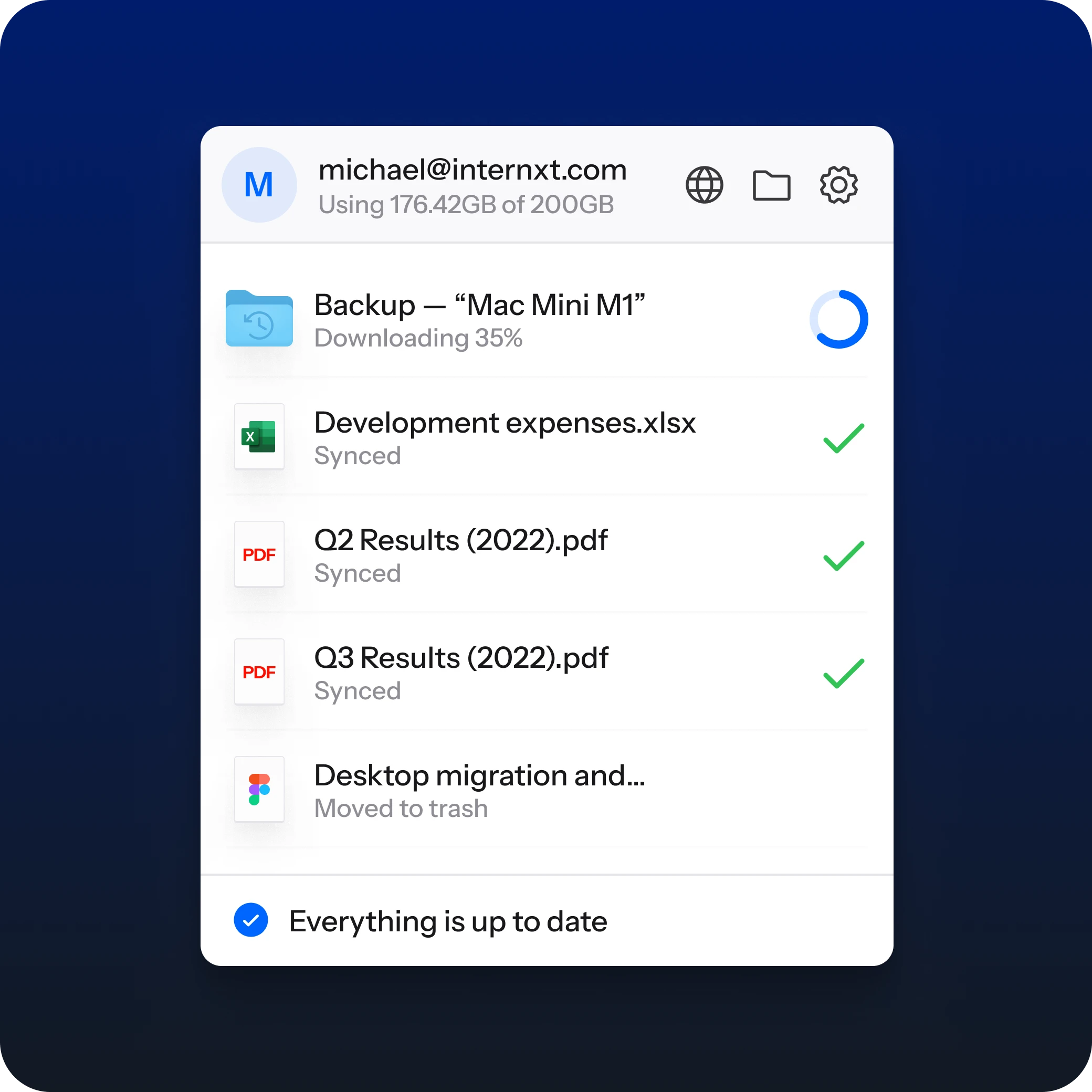 Recover your files image